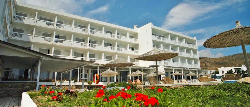 Tinos Beach Hotel Exterior foto